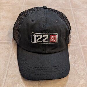 Black Freightliner Vintage 122 Super Duty Trucker Hat